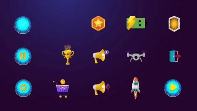 AIRIDev Sci-Fi UI Icon Pack