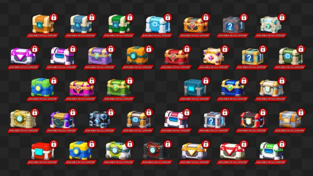 Modern 2D Animated Chests – FREE Demo