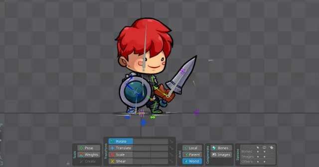 FREE - Spine 2D Character Animation