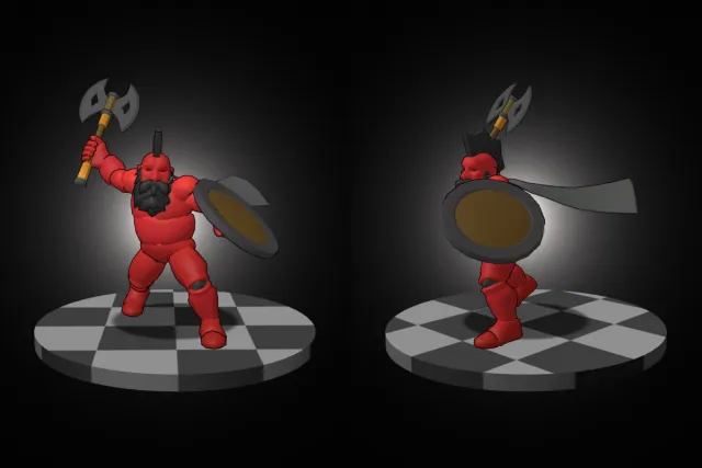 Dwarf Melee Animations FREE
