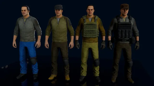 Survivalist character