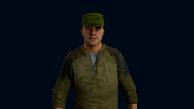 Survivalist character