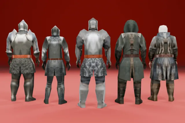 Low Poly Medieval Europe Starter Pack