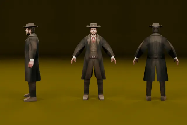 Low Poly Western Starter Pack