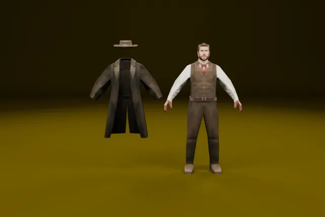 Low Poly Western Starter Pack