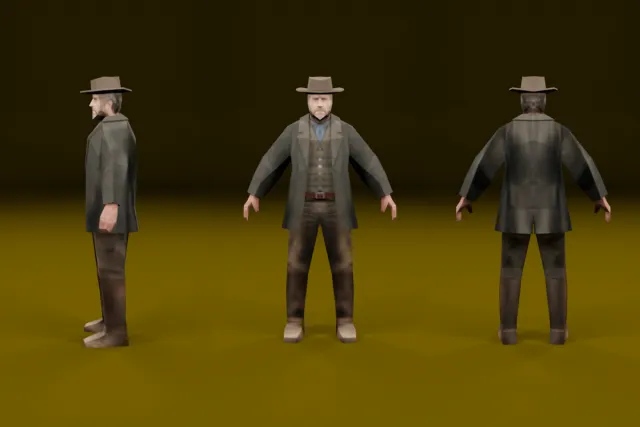 Low Poly Western Starter Pack