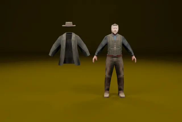 Low Poly Western Starter Pack