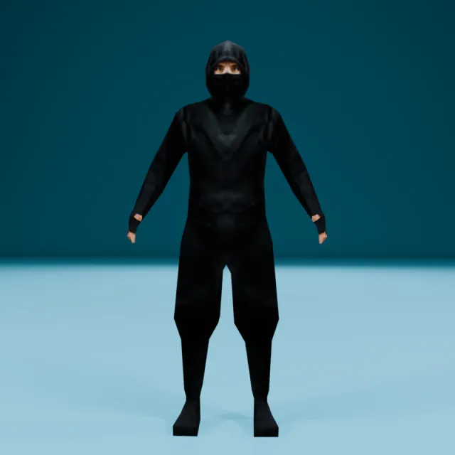 Low Poly Samurai Starter Pack