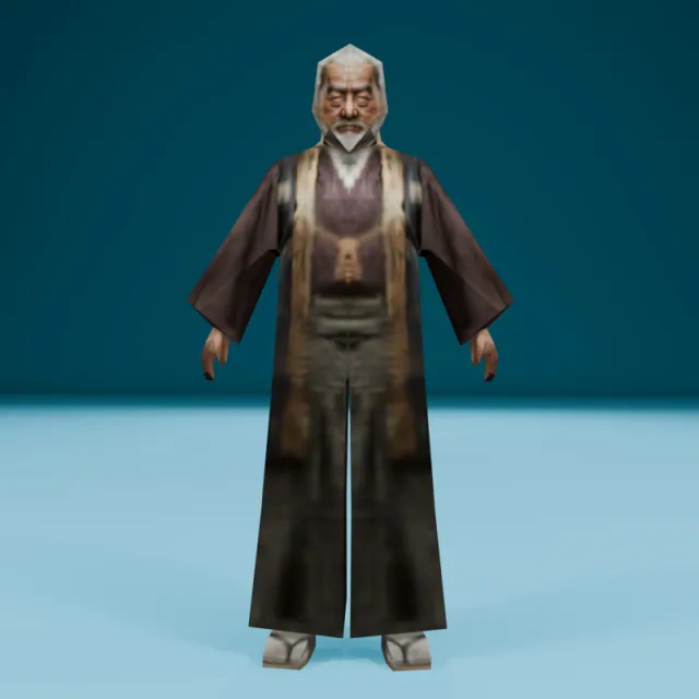 Low Poly Samurai Starter Pack