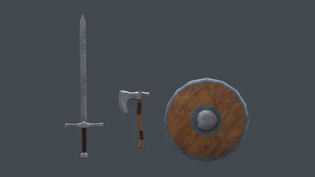 dReal Warrior Fantasy Character