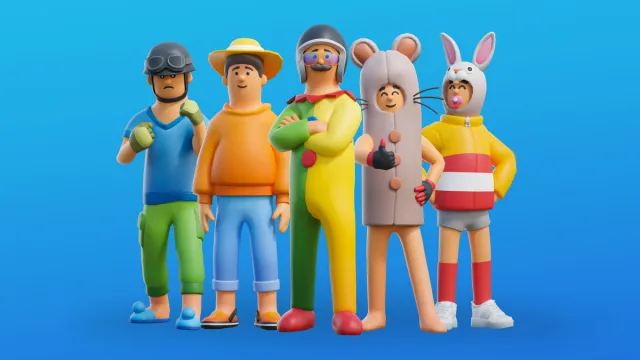 Creative Characters FREE - Animated Pack