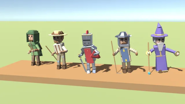 Medieval Characters Pack Lite