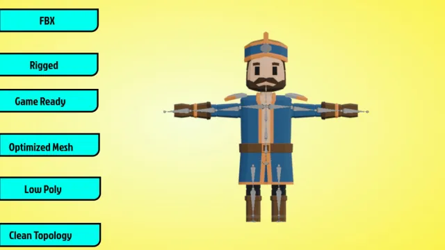 LOWPO: Mercenary Company | Low Poly Characters & Weapons