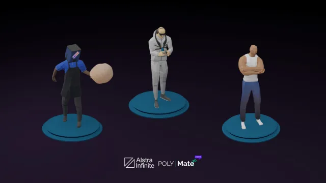 City Folks - PolyMate - Low Poly Modular Character