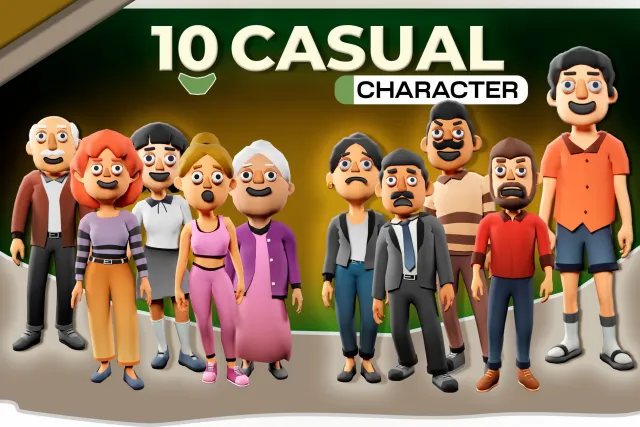 Casual Character Collection 3