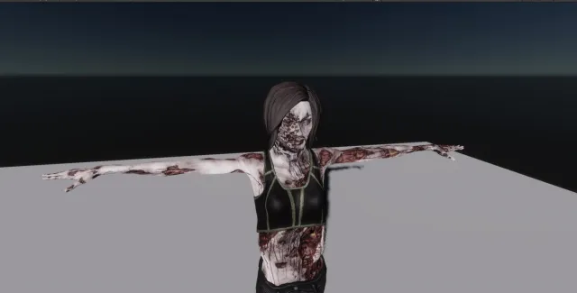 Free Female Zombie