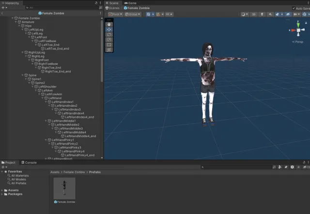 Free Female Zombie