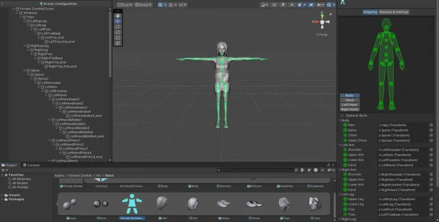 Free Female Zombie
