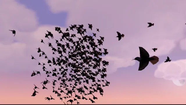 Maeko Flock - Starling Bird Murmuration
