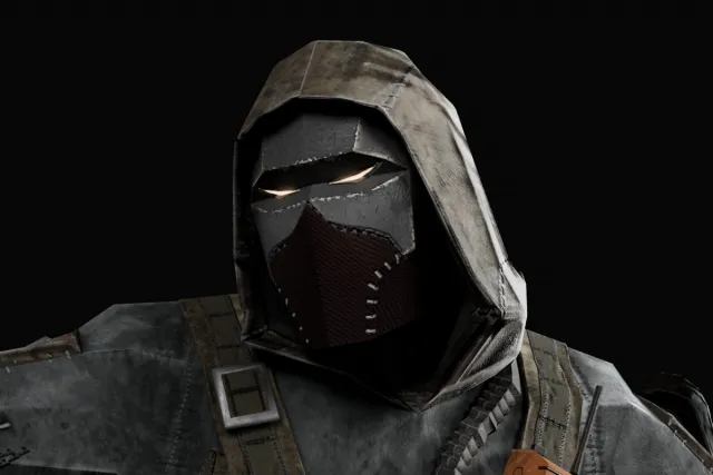 Low Poly - Apocalyptic Survivor/Assassin Character
