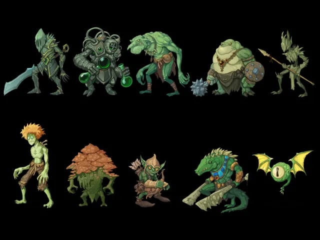 Characters Cards pack 01