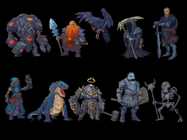 Characters Cards pack 01