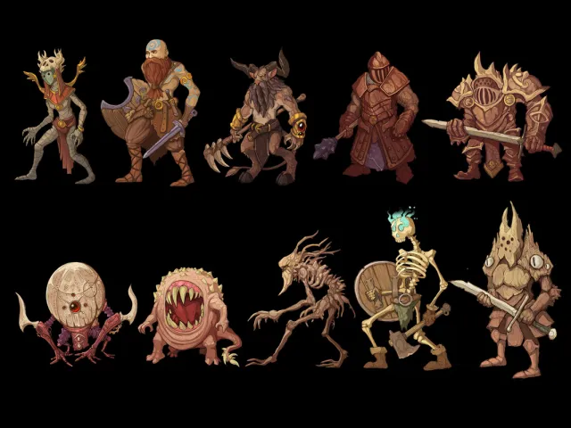 Characters Cards pack 01