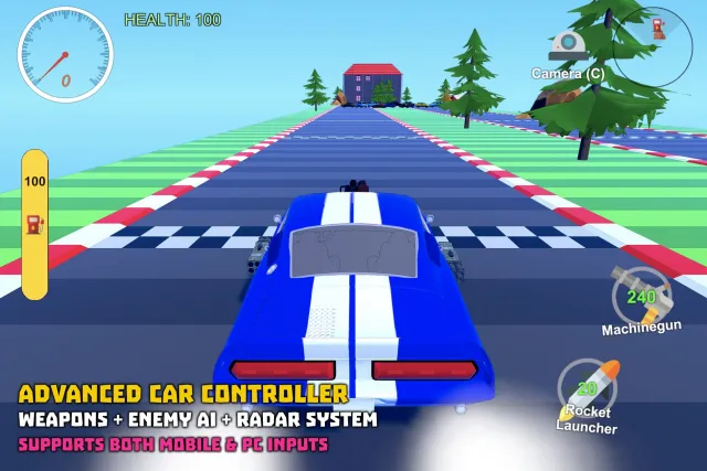 Car Controller with Combat System for Mobile & PC (Car & Truck Included) v3.4