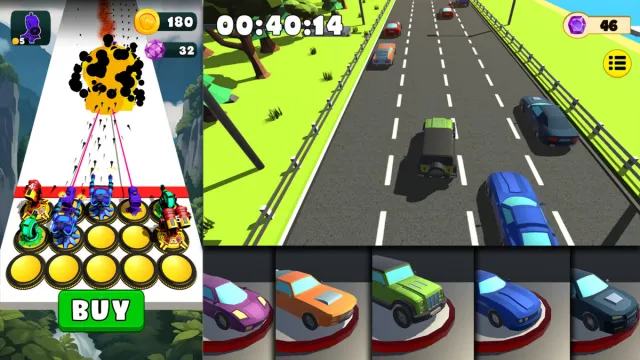 Double Kit | Two Hypercasual Templates | Tower Defence | Highway Racer v1.2.0