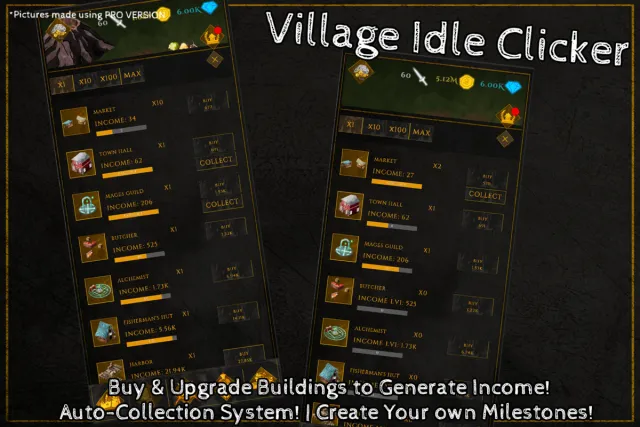 IDLE RPG CLICKER (Basic Version)