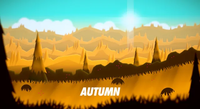 FREE - Stylized 2D Forest Mountains Nature Pack