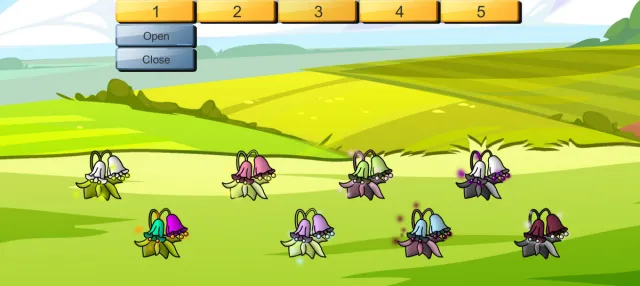 Old Style Cartoon Flowers