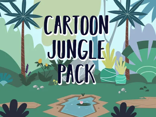 2D Cartoon Jungle Pack