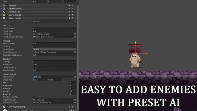 2D Action Platformer Game System v1.1