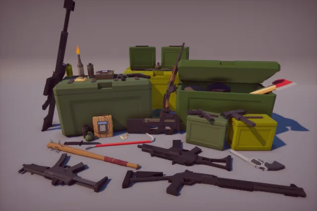 Low Poly Asset Bundle v1.20