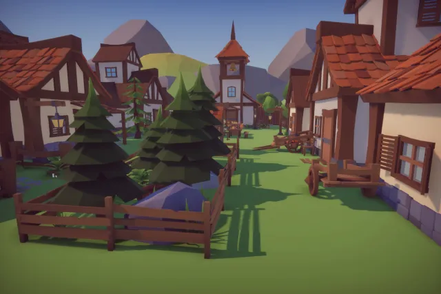 Low Poly Asset Bundle v1.20