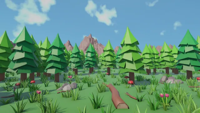 Cartoon Nature - LowPoly Asset Pack