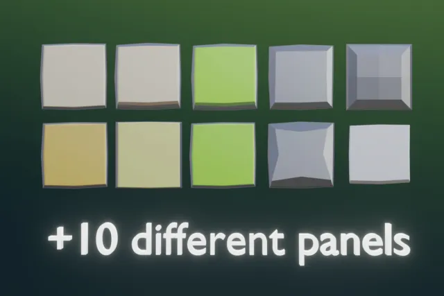 UI Icons - 3D Low Poly Style