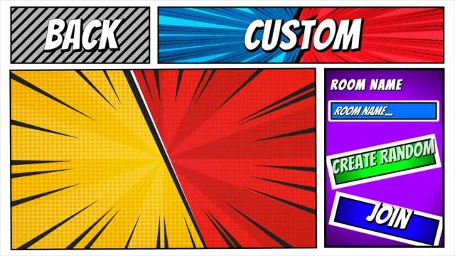 UI 23 - Comic Menu