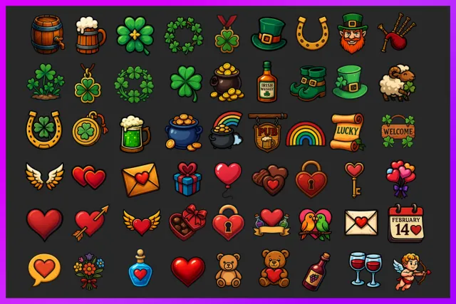 FREE Holiday & Event Icons