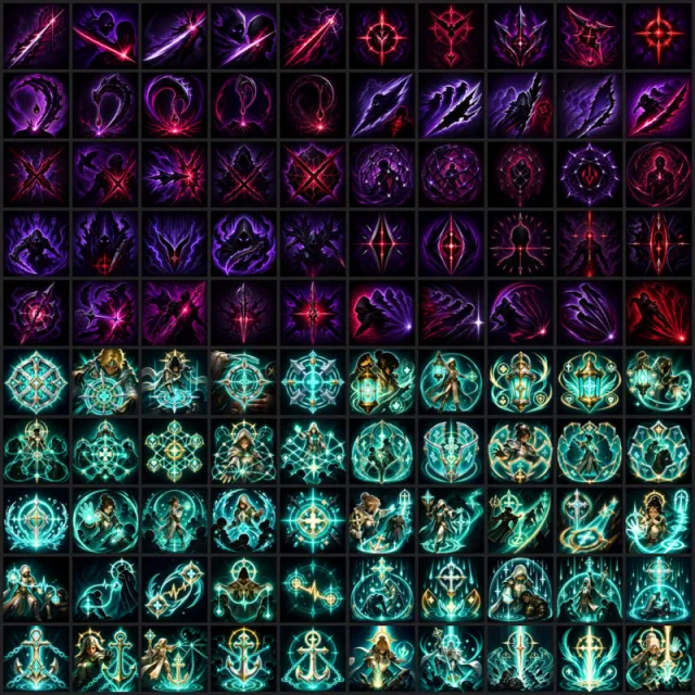 Free Fantasy RPG Skill Icon And Portrait