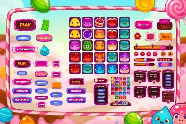 Jelly pack UI