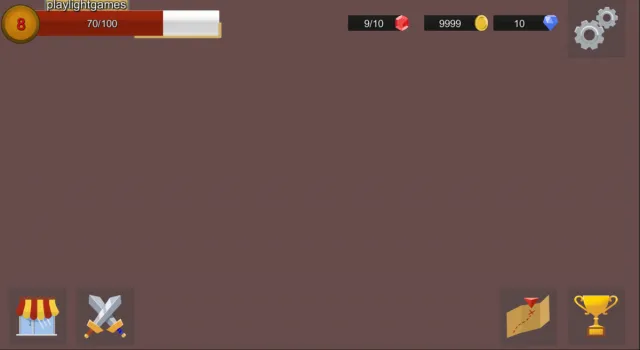 2D Casual GUI - Play Light Games