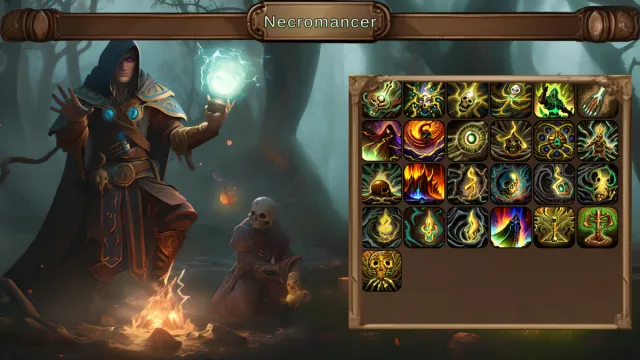 25 FREE necromancer skill icons
