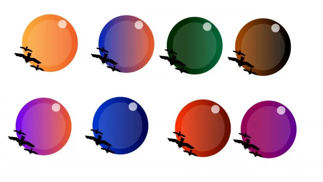 UI button and hallowing element pack 5