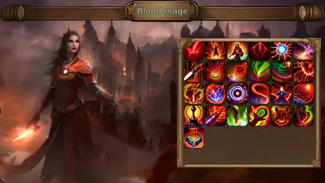 25 FREE blood mage skill icons