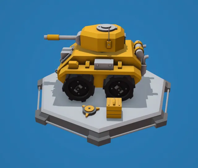 Cartoon Tank Free