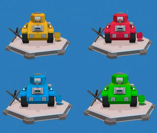 Cartoon Tank Free