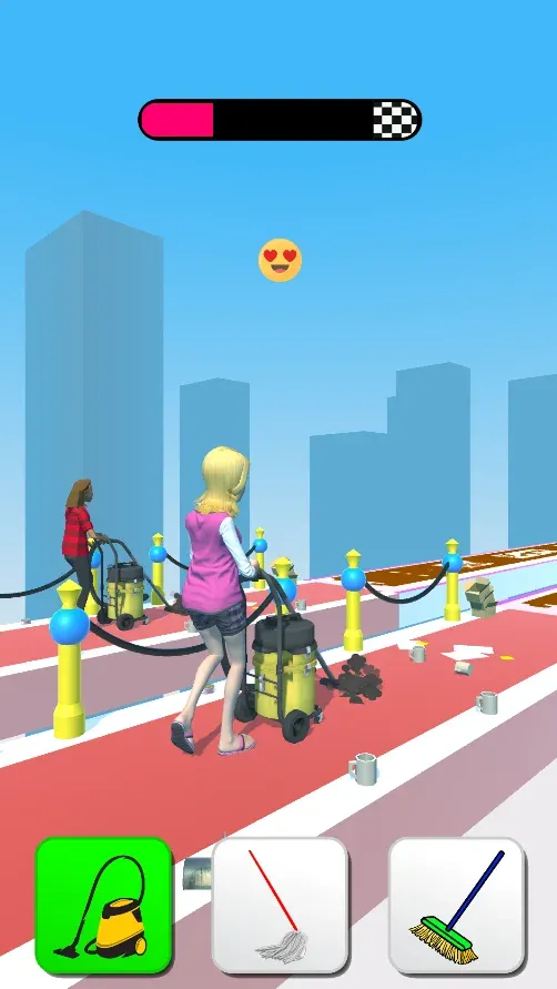 Cleaner Run – Hyper Casual Runner Template